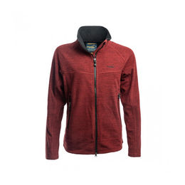 Arrak Damen Fleecejacke Hiker Rot Melange XS – Bild 1 von 6