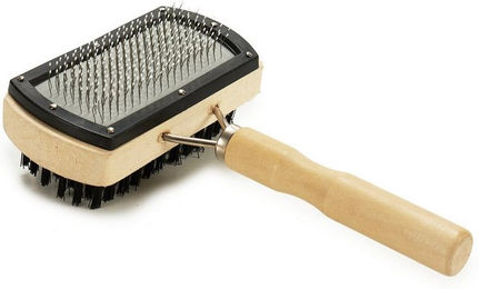 Arte Regal Fellbürste TIERBÜRSTE 17cm Fellbürste Hundebürste Katzenbürste Tierkamm 23, Fellkamm Bürste Kamm Hund Katze – Bild 1 von 2