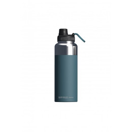 Produktbild von Asobu Mighty Alpine Flask isolierte Edelstahl Outdoorflasche 1,1 Liter Blau - 1,1 l