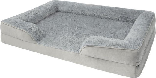 Produktbild von Aspero Tierbett Hundebett Kotka, 100 % Polyester, Kuschelbett für Hunde und Katzen mit abnehmbarem Bezug