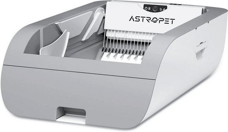 Produktbild von AstroPet Katzentoilette Tastensteuerung, Infrarot-Sensorschutz, großem Fassungsvermögen, Tastensteuerung