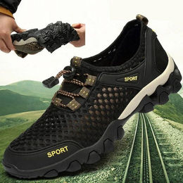 Produktbild von Atmungsaktive Turnschuhe Herrenschuhe Modeschuhe für Männer Klettern Wanderschuhe Männer Outdoor Strand Waten Tenis Barfuß Turnschuhe 45