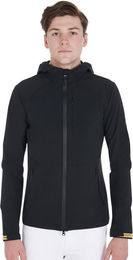 Produktbild von Atmungsaktive wasserdichte Reiterjacke mit Kapuze aus technischem Material Equestro