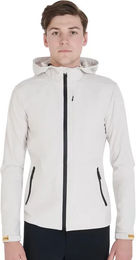 Produktbild von Atmungsaktive wasserdichte Reiterjacke mit Kapuze aus technischem Material Equestro