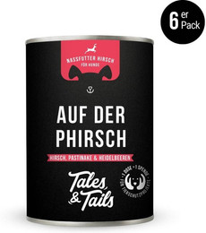 Produktbild von Auf der PHirsch Nassfutter Hirsch für Hunde - 400 g