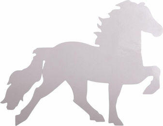 Produktbild von Aufkleber Reiten Karlslund Icelandic horse