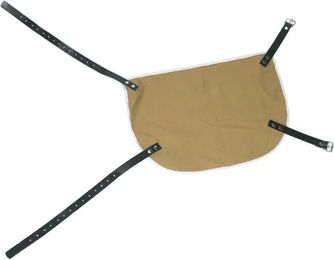 Produktbild von Augenmuschel mit Leinwand und Lederriemen Kerbl