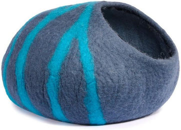 aumondo Tierbett Filz Katzenhöhle Handgefertigt – Bild 1 von 5