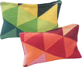 Produktbild von Aumüller Baldrian Katzenspielkissen Baldini 2er Set - 2 x 1 Stk.