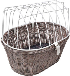 Produktbild von Aumüller Fahrradkorb grau Gepäckträger 53x40x46 cm