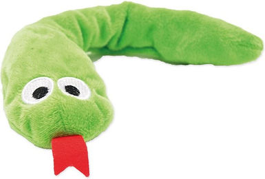 Produktbild von Aumüller Schlange Snakey Katzenspielkissen mit Baldrianwurzel und Dinkelspelz