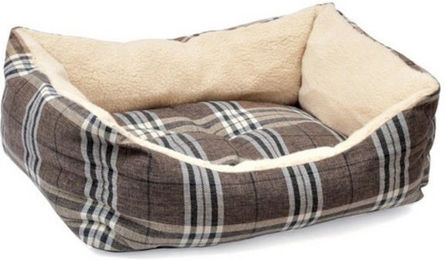 Produktbild von Aumüller Tierbett Plüschsofa Schottland Braun