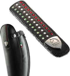 Produktbild von Austauschbarer Riemen aus italienischer Flagge mit Strasssteinen Tattini