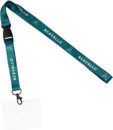 Produktbild von Ausweishalter mit Schnur und Logo Acavallo