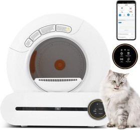 Produktbild von autolock Katzenecktoilette 65L Adaptive Selbstreinigende Katzentoilette mit Infrarotsensor und App-Steuerung