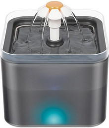 Produktbild von Autolock Trinkbrunnen 2L mit LED-Licht und 3 Wasserflussmodi - 2 l