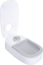 Produktbild von Automatischer Futterautomat Multifunktion Abnehmbar Intelligent Einzelmahlzeit Zeitgesteuert Katzenfutterspender für L graue