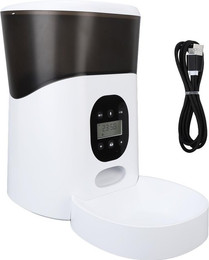 Produktbild von Automatischer Futterspender für Haustiere 5L mit bis zu 6 Mahlzeiten - 5 l