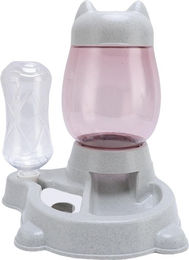 Produktbild von Automatischer Haustierwasserspender mit Napf Multifunktionales Großraum-Futter- und Wasserspender-Set