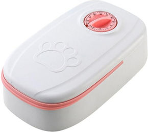 Produktbild von Automatischer Katzenfutterspender, intelligenter Katzenfutter-Leckerli-Spender für Nass- und Trockenfutter, Spenderzubehör, automatischer Futterspender für Katzen und Welpen 1PC