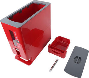 Produktbild von Automatischer Reisvorratsbehälter 12 kg, Schubladentyp, rot - 12 kg