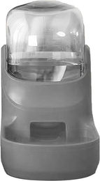 Produktbild von Automatisches Futterset für Hunde Große Kapazität Automatischer Schwerkraft-Wasserspender für Katzen Futternapf für Haustiere graue