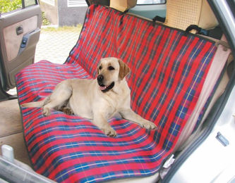 Autoschondecke kariert 140x100 cm – Bild 1 von 2