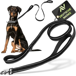 Produktbild von AVANA Hundeleine mit integriertem Kurzführer reflektierende Leine