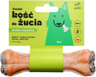 Produktbild von AZANKI Kauknochen mit Insekten und Brombeeren für Hunde M/L