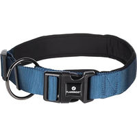 Produktbild von Abbi Halsband Flamingo Blau aus Nylon für Riesenrassen XXL 65-70cm