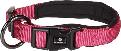 Abbi Halsband Flamingo Mini Kirschrot 30-35cm 15mm – Bild 1 von 3