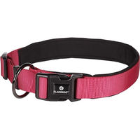 Produktbild von Abbi Hundehalsband Flamingo Kirschrot XXL 60-65cm aus Nylon