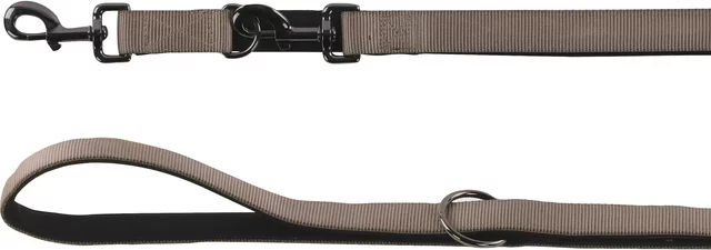 Abbi Hundetrainingsleine Flamingo Schleppleine aus Nylon 200cm Taupe – Bild 1 von 1