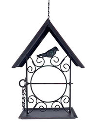 abc HOME Vogelhaus aus Metall in Schwarz - 1 Stk. – Bild 1 von 3