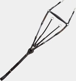 Produktbild von Abgestepptes Jagdhalsband Canter aus Leder in Schwarz