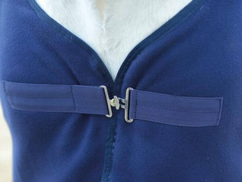 Abschwitzdecke Basic II aus Fleece in Dunkelgrün 135 – Bild 1 von 1