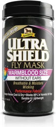 Absorbine Ultrashield Insektenschutzmaske für Zugpferde ohne Ohren in Schwarz – Bild 1 von 1