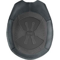 Produktbild von ABUS Helmeinlage Comfort AirLuxe Oval in Schwarz oder Grau aus Polyester Größe M