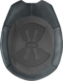 ABUS Helmeinlage Comfort AirLuxe Oval in Schwarz oder Grau aus Polyester Größe S – Bild 1 von 1