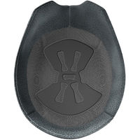 Produktbild von ABUS Helmeinlage Comfort AirLuxe Sensitive in Schwarz oder Grau aus Polyester Größe M