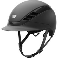 Produktbild von ABUS Pikeur AirLuxe PURE Reithelm Schwarz Grau Größe L