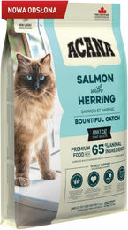 Acana Bountiful Catch Getreidefreies Trockenfutter für erwachsene Katzen mit Lachs, Hering und Forelle 4,5 kg - 4,5 kg – Bild 1 von 13