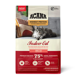 Acana Cat Indoor Highest Protein Getreidefreies Katzenfutter für erwachsene Wohnungskatzen 4,5 kg – Bild 1 von 2