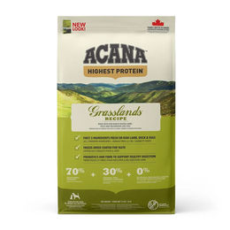 Acana Grasslands Hundetrockenfutter Lamm und Ente Getreidefrei mit hohem Fleischanteil 11,4 kg - 2 x 11,4 kg – Bild 1 von 7