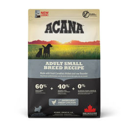 Acana Heritage Trockenfutter für kleine erwachsene Hunde mit Huhn und Fisch getreidefrei 2 kg - 7 x 2 kg – Bild 1 von 6