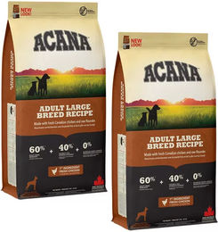 Produktbild von Acana Hundefutter Adult für große Rassen mit Huhn Truthahn und Fisch 22,8 kg