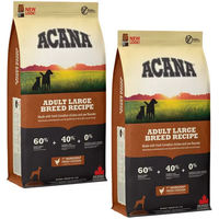 Produktbild von Acana Hundefutter Adult für große Rassen mit Huhn Truthahn und Fisch 22,8 kg