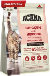 Acana Indoor Entrée Katzenfutter Adult Huhn & Hering 1,8 kg - 1,8 kg – Bild 1 von 6