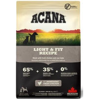 Produktbild von Acana Light & Fit Hundefutter mit Huhn und Fisch zur Gewichtsreduktion und zum Muskelaufbau getreidefrei 2x2 kg - 2 x 2 kg