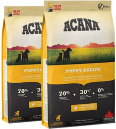 Produktbild von Acana Puppy & Junior Hundefutter Getreidefrei mit hohem Fleischanteil aus Huhn Truthahn und Fisch 22.8 kg - 2 x 11,4 kg